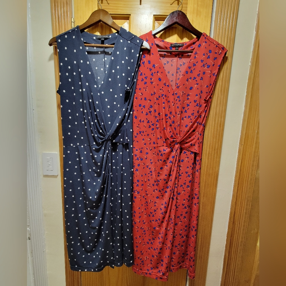 Bundle Of Banana Republic Faux Wrap Dresses Size M